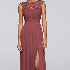 Brand new formal dress. Mauve color (Chianti).